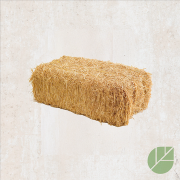 Wide bale straw