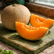 Cantaloupe 'Heart of Gold' organic