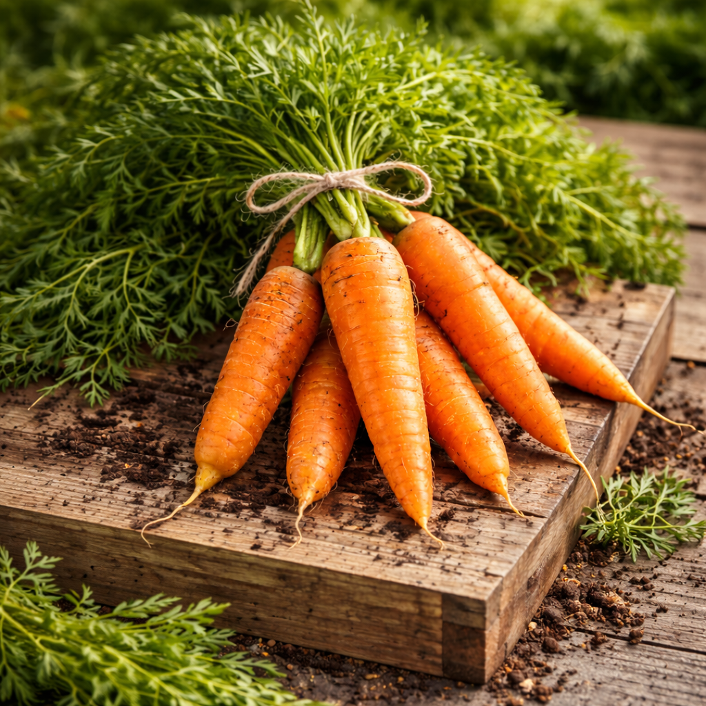 Organic 'Nantes Sans Cœur' Carrot