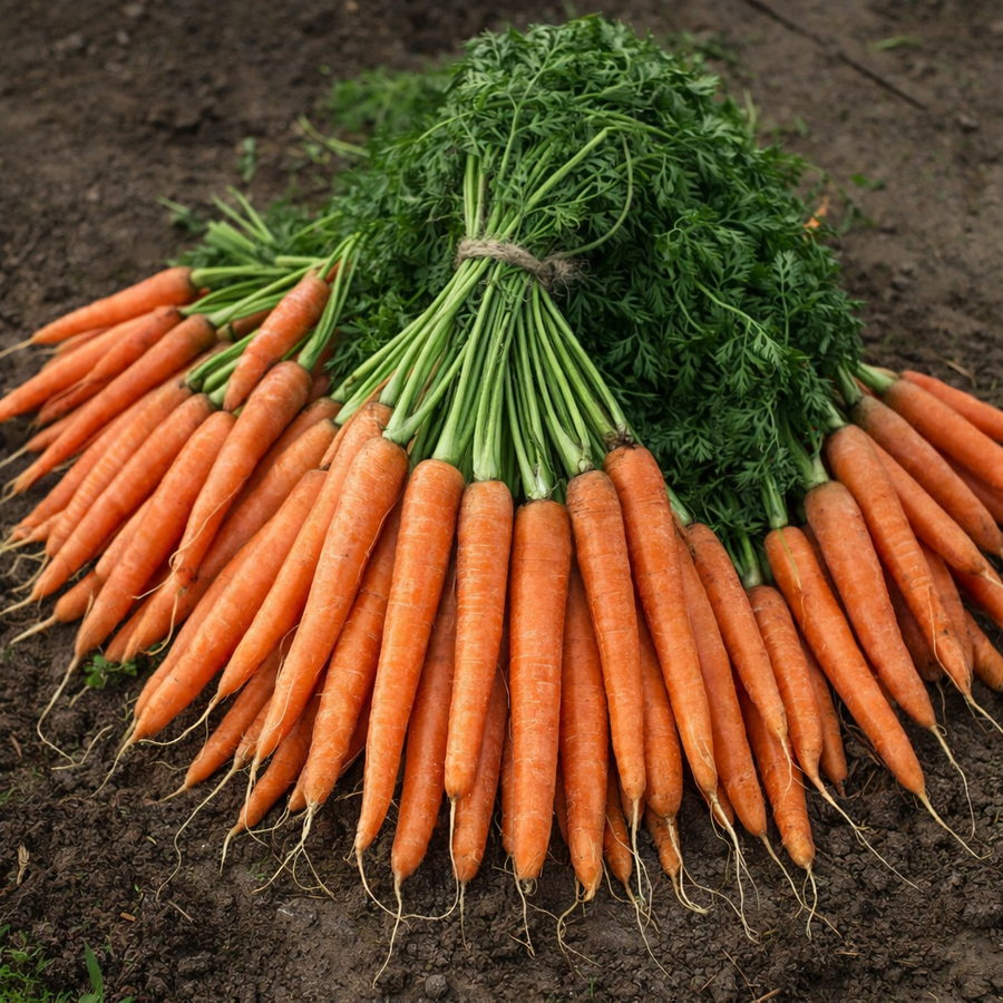 Organic 'Napoli' carrot