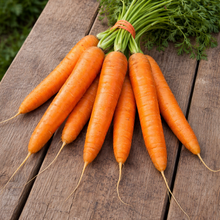 Organic 'Scarlet Nantes' carrot