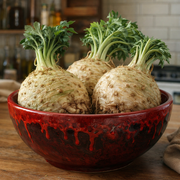 Organic 'Giant of Prague' Celeriac