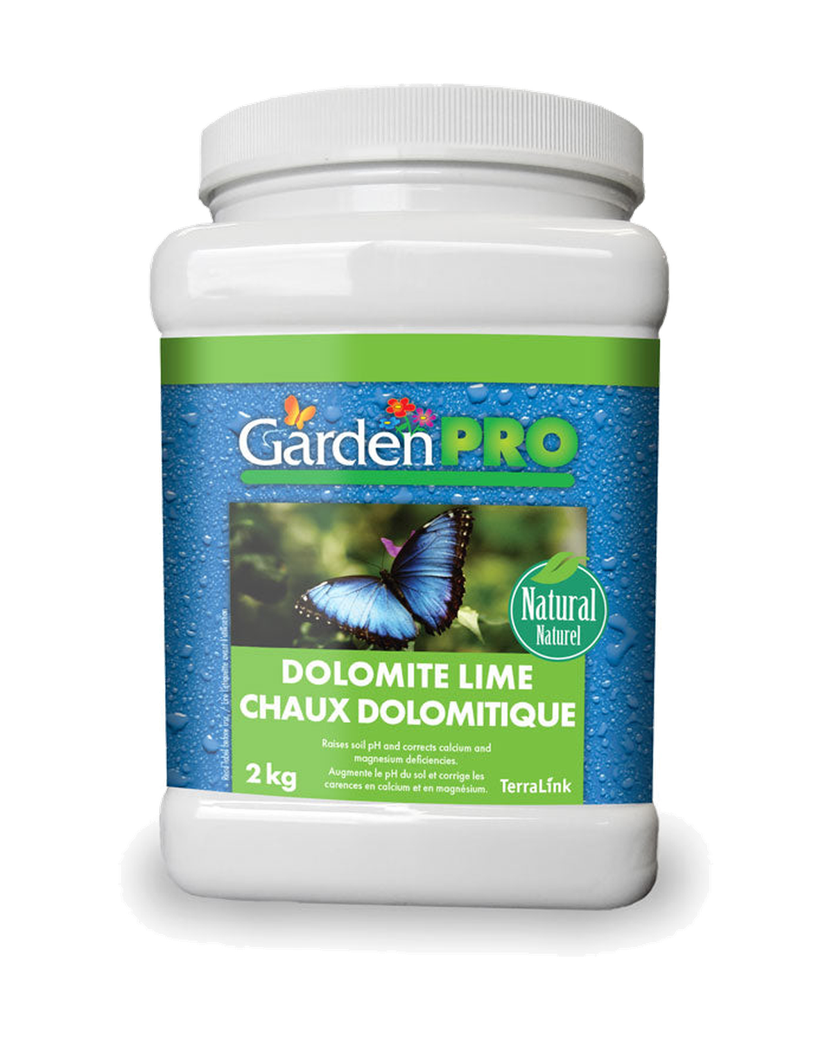 Garden Pro Chaux dolomitique — photo sur fond blanc