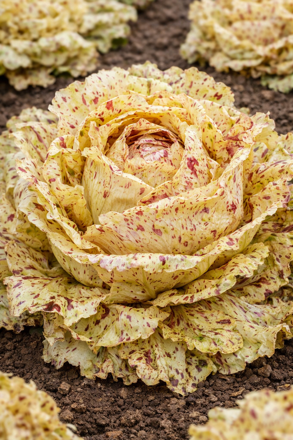 Radicchio chicory 'Variegata di Castelfranco'