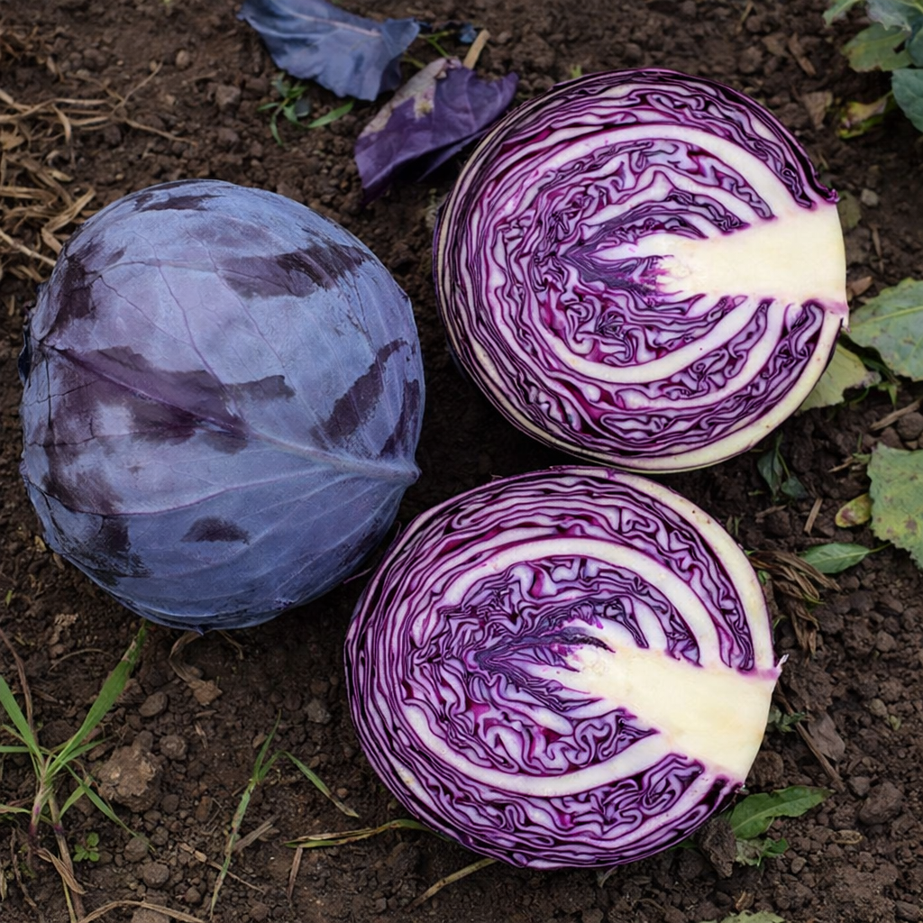 Red summer cabbage 'Alfaro'