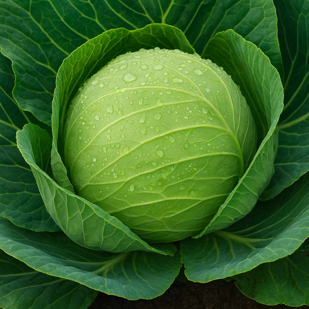 Organic 'Early Golden Acre' Cabbage