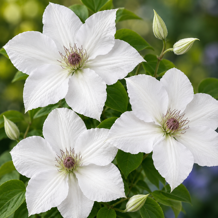 Clematis 'Guernsey Flute'