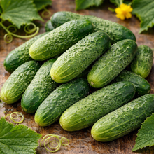 Organic 'National Pickling' cucumber