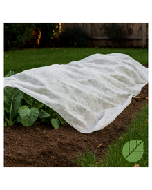 Couverture flottante blanche 10 pi x 33 pi — photo sur fond blanc