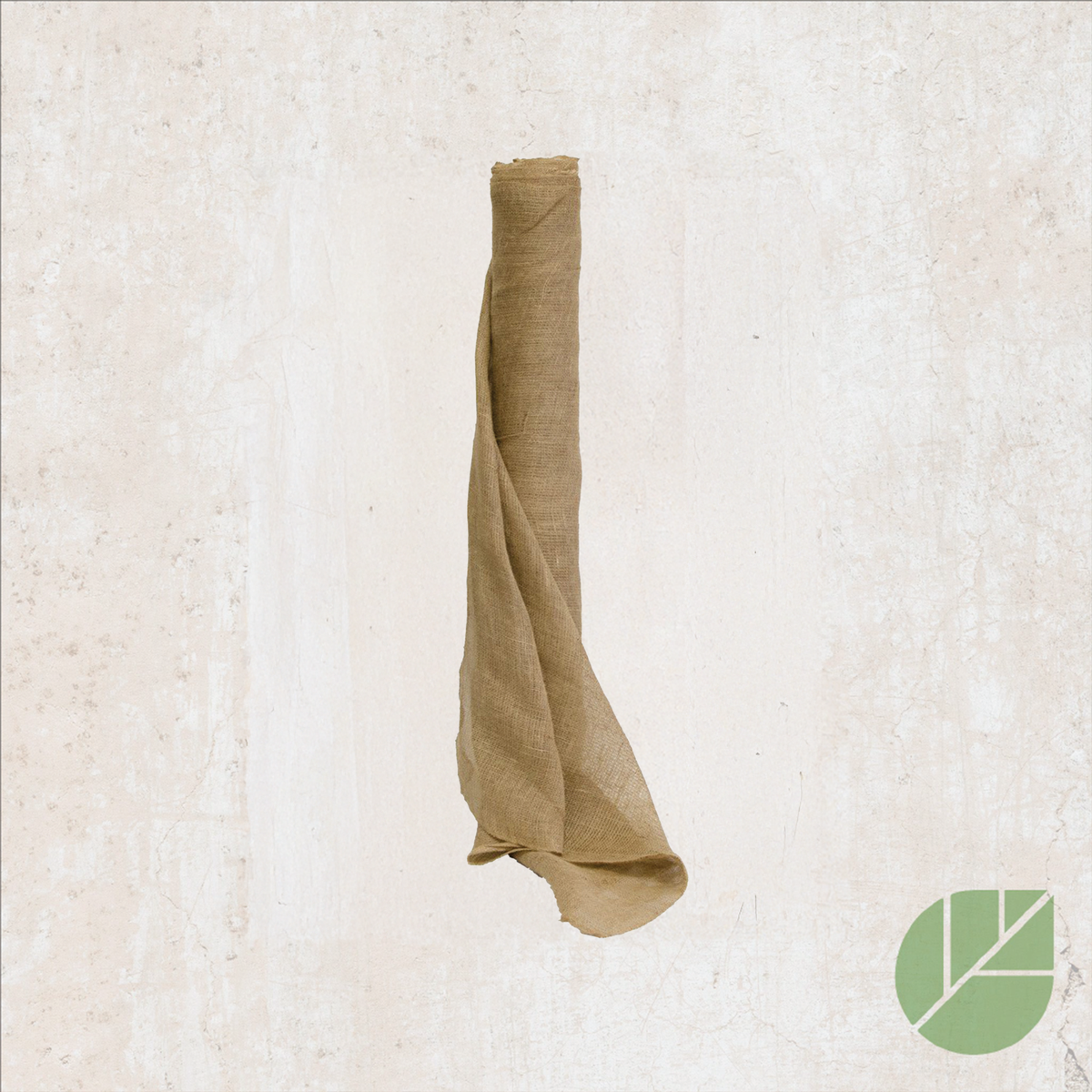 Jute 5.5 oz roll, 3 ft x 12 ft