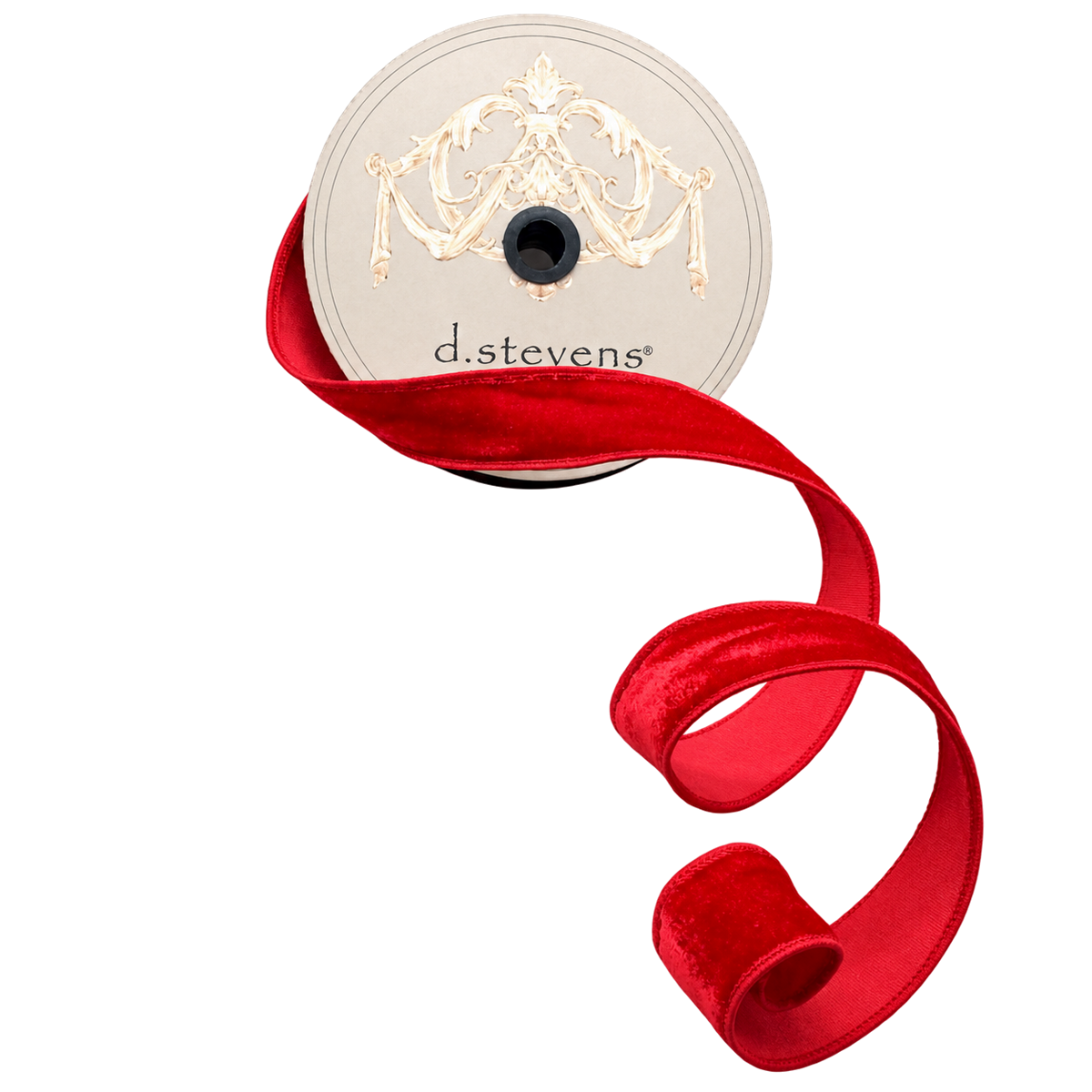 Ruban de velours Jubilee rouge
