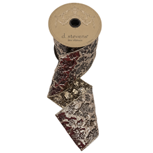 Ruban jacquard Halley métallisé deux tons