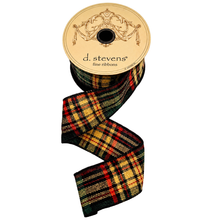 Ruban en flanelle tartan Woodland