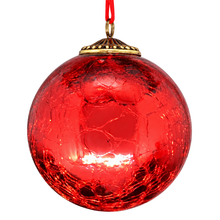 Boule de Noël en verre mercurisé