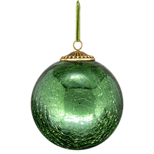 Boule de Noël en verre mercurisé