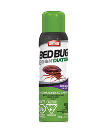 Aérosol avec Terre de Diatomée Ortho® Bed Bug B Gon™ — photo sur fond blanc