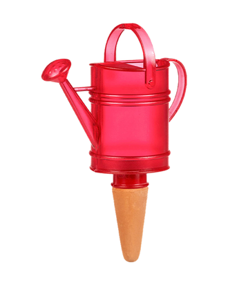 Distributeur d'eau décoratif Nelly S rouge — photo sur fond blanc