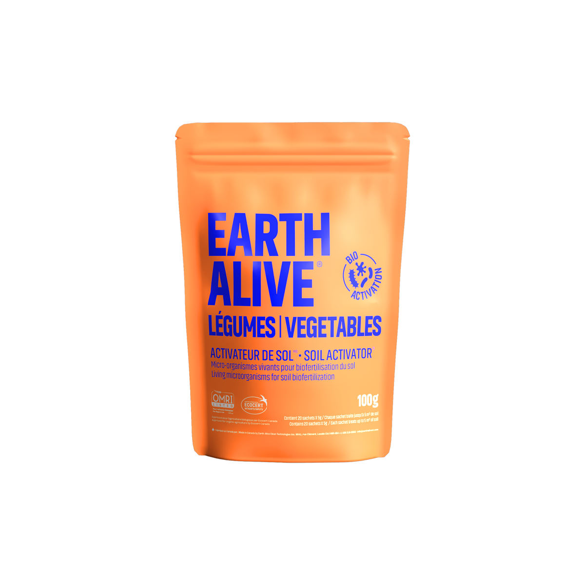 Earth Alive Légumes