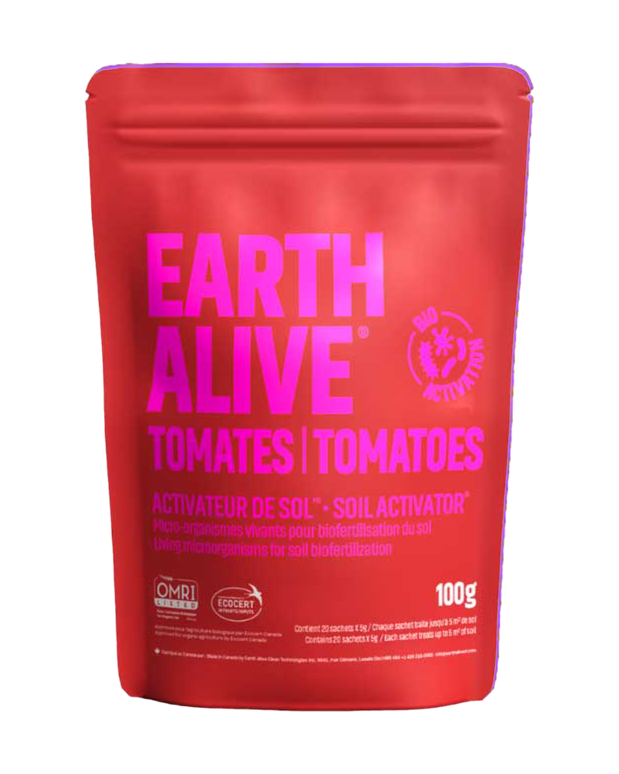 Earth Alive Tomates — photo sur fond blanc