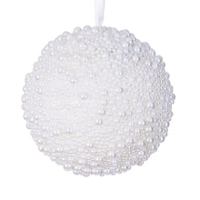 Boule Perle  Blanc  4.5"