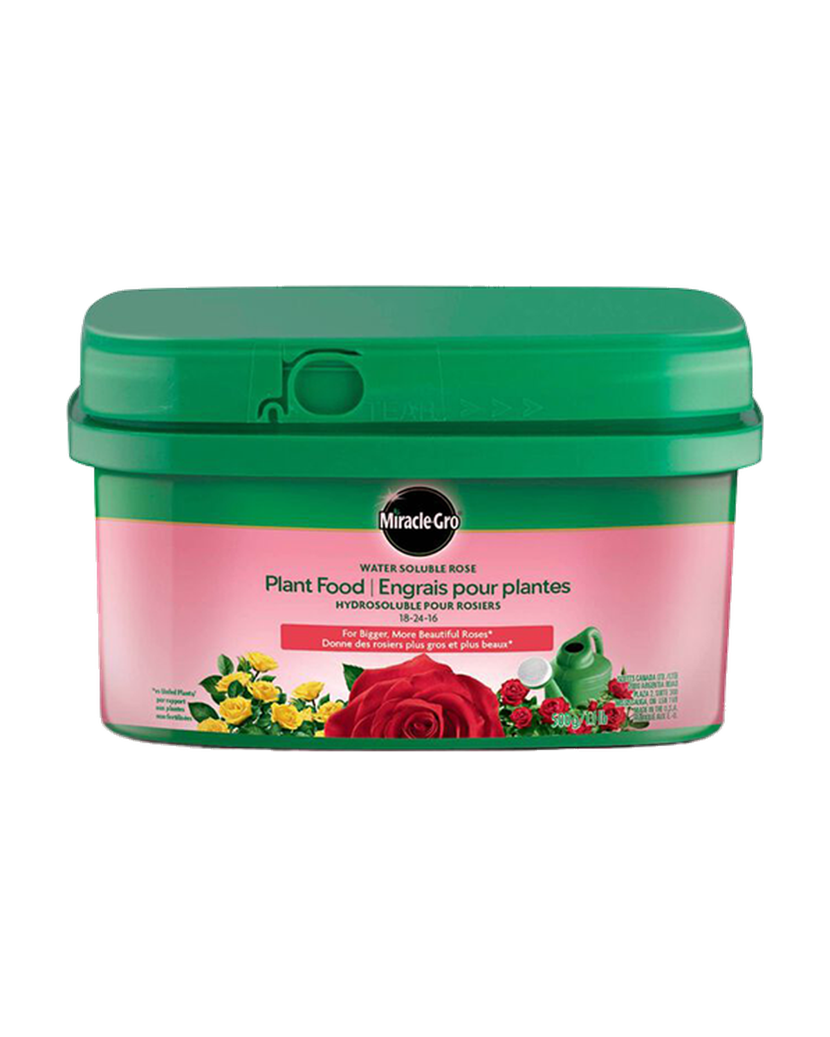 Engrais Hydrosoluble pour Rosiers Miracle-Gro® — photo sur fond blanc