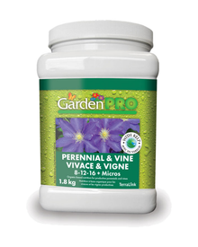 Garden Pro Engrais granulaire pour vivaces et vignes 8-12-16 — photo sur fond blanc