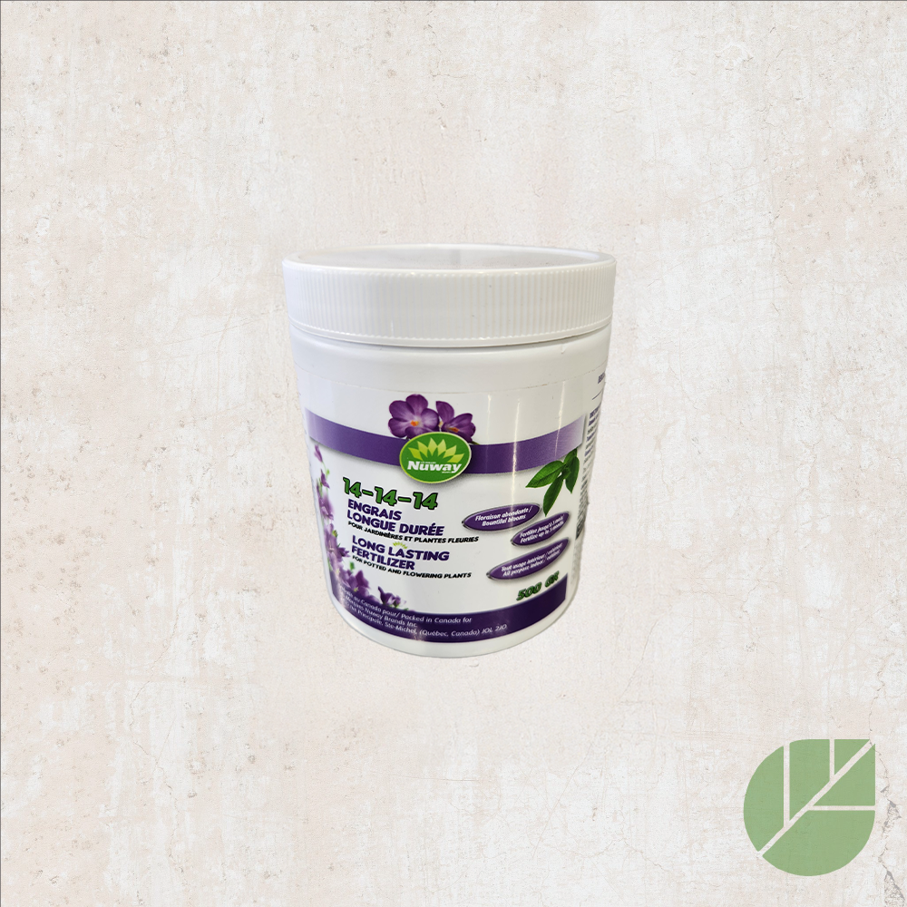 Long-Lasting 14-14-14 Granular Fertilizer for Planters and Flowering Plants