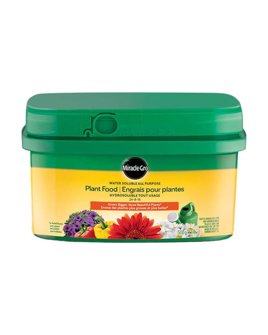 Engrais Tout Usage Hydrosoluble – Miracle-Gro® — photo sur fond blanc