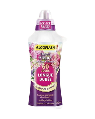 Engrais longue durée pour fleurs (60 jours) Algoflash 7-3-5 — photo sur fond blanc