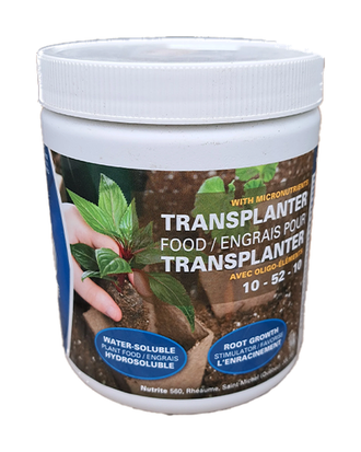 Engrais transplanteur 10-52-10 Nutrite — photo sur fond blanc