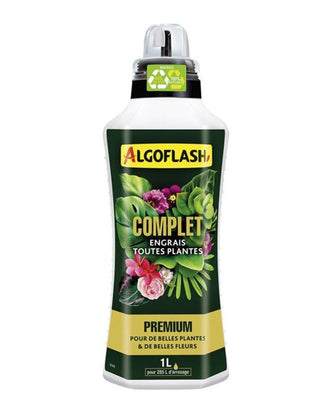 Engrais complet toutes plantes Algoflash 6-4-6 — photo sur fond blanc