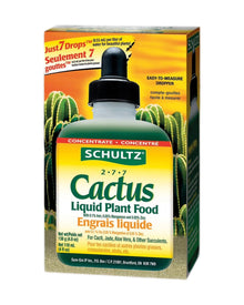 Engrais pour cactus et succulentes Schultz 2-7-7 — photo sur fond blanc