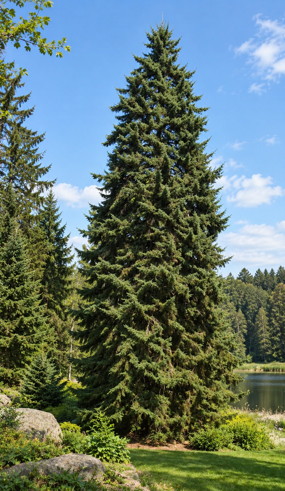 Épinette noire × rouge (<em>Picea mariana × Picea rubens</em>)