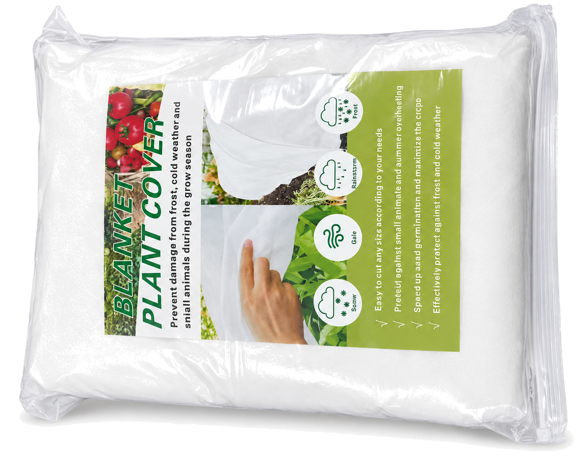 Couverture de protection pour jardin – 3 pi × 25 pi sur fond blanc