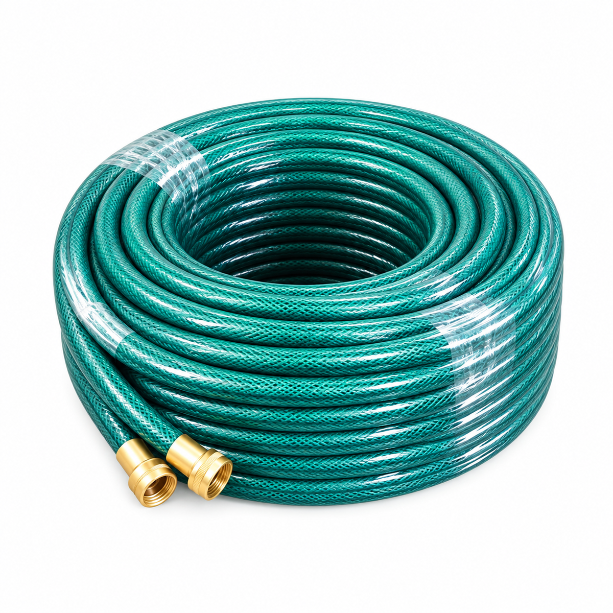 Tuyau d’arrosage souple – 5/8 po × 25 pi sur fond blanc