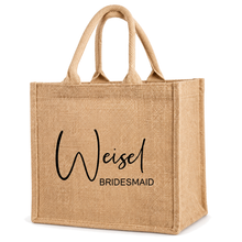Sac de jardinage en jute – 35 × 40 cm sur fond blanc