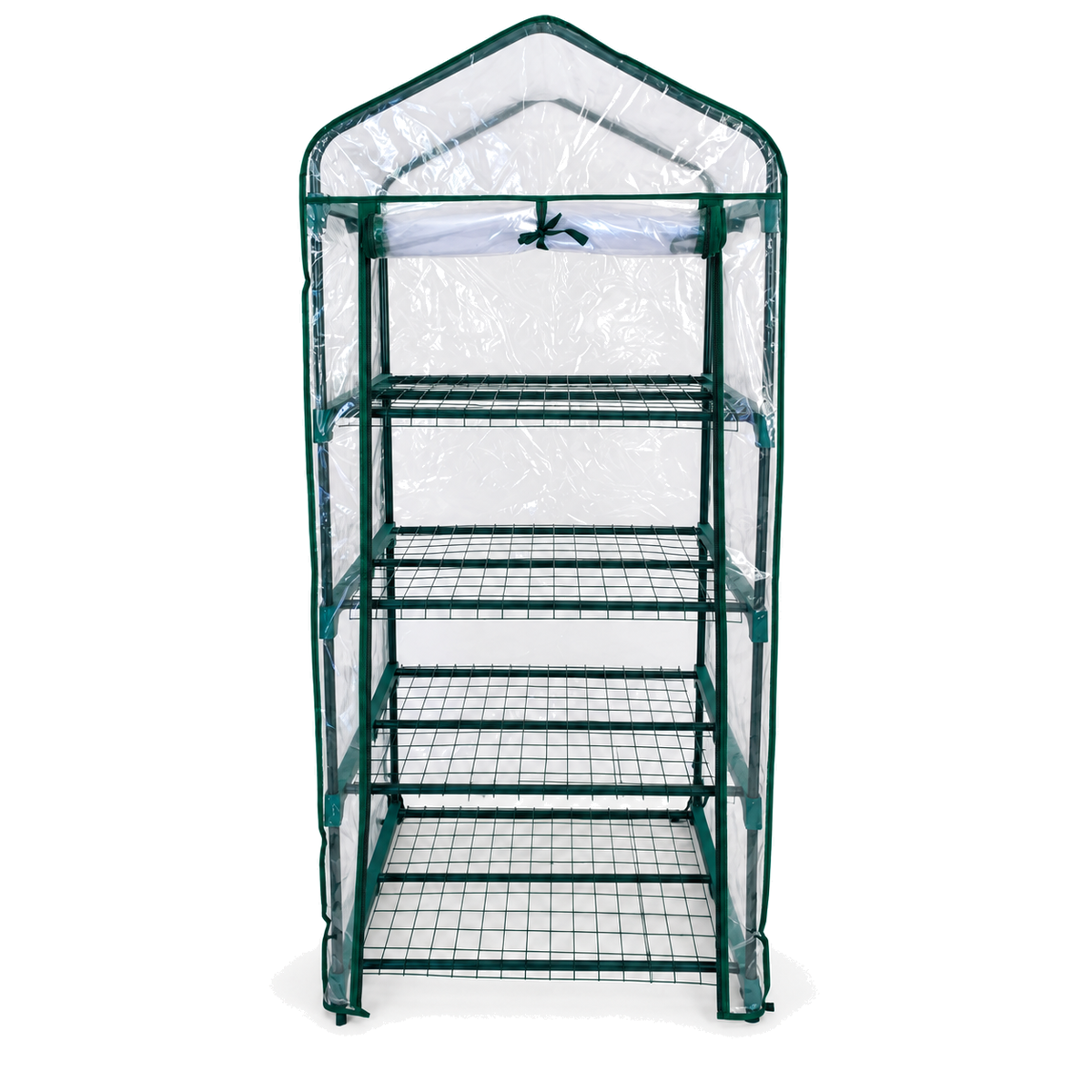 Serre de jardin en PVC – 69 × 49 × 160 cm sur fond blanc