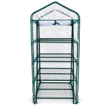 Serre de jardin en PVC – 69 × 49 × 160 cm sur fond blanc