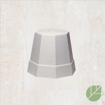 11-inch White Rose Cone