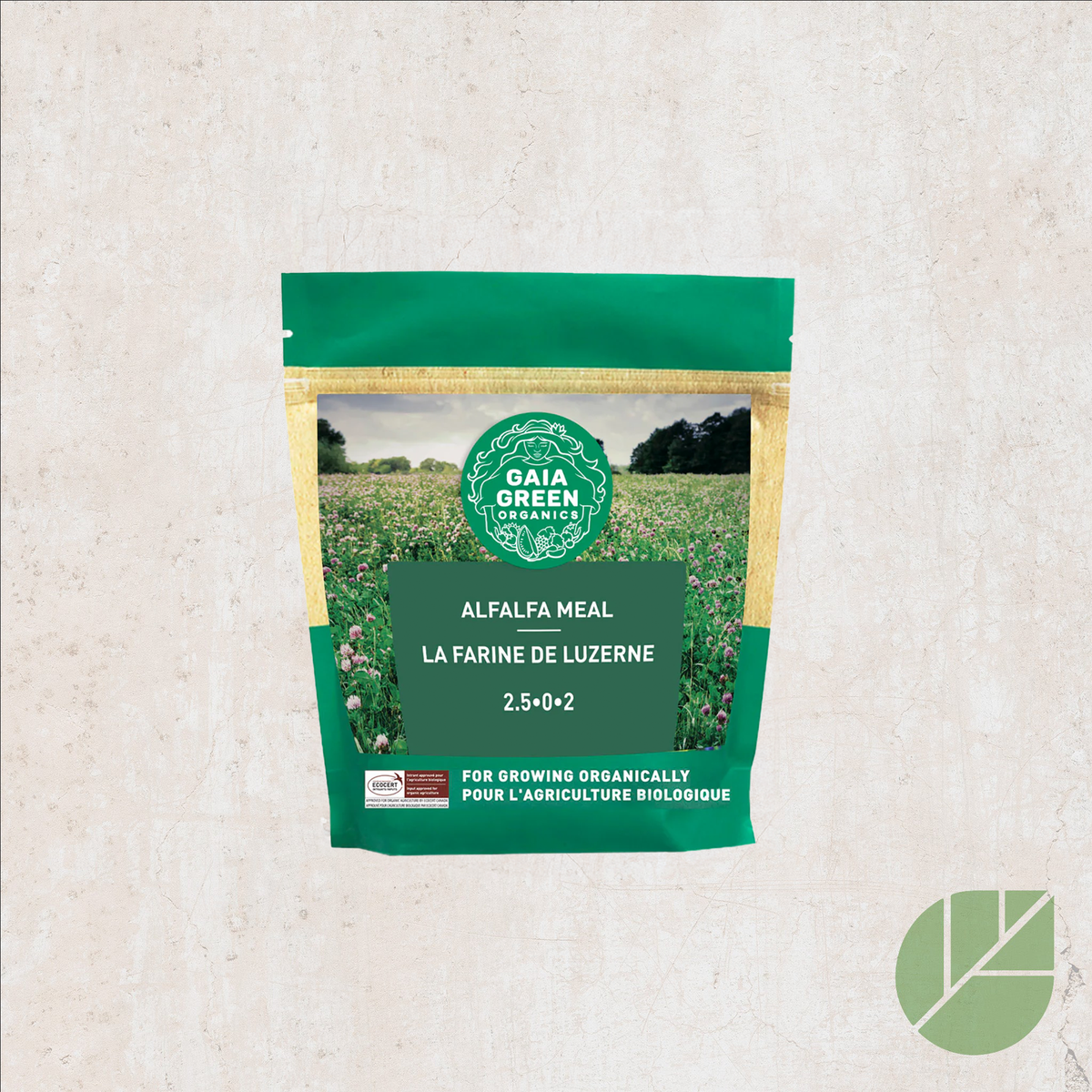 Gaia Green Alfalfa Meal 2.5-0-2