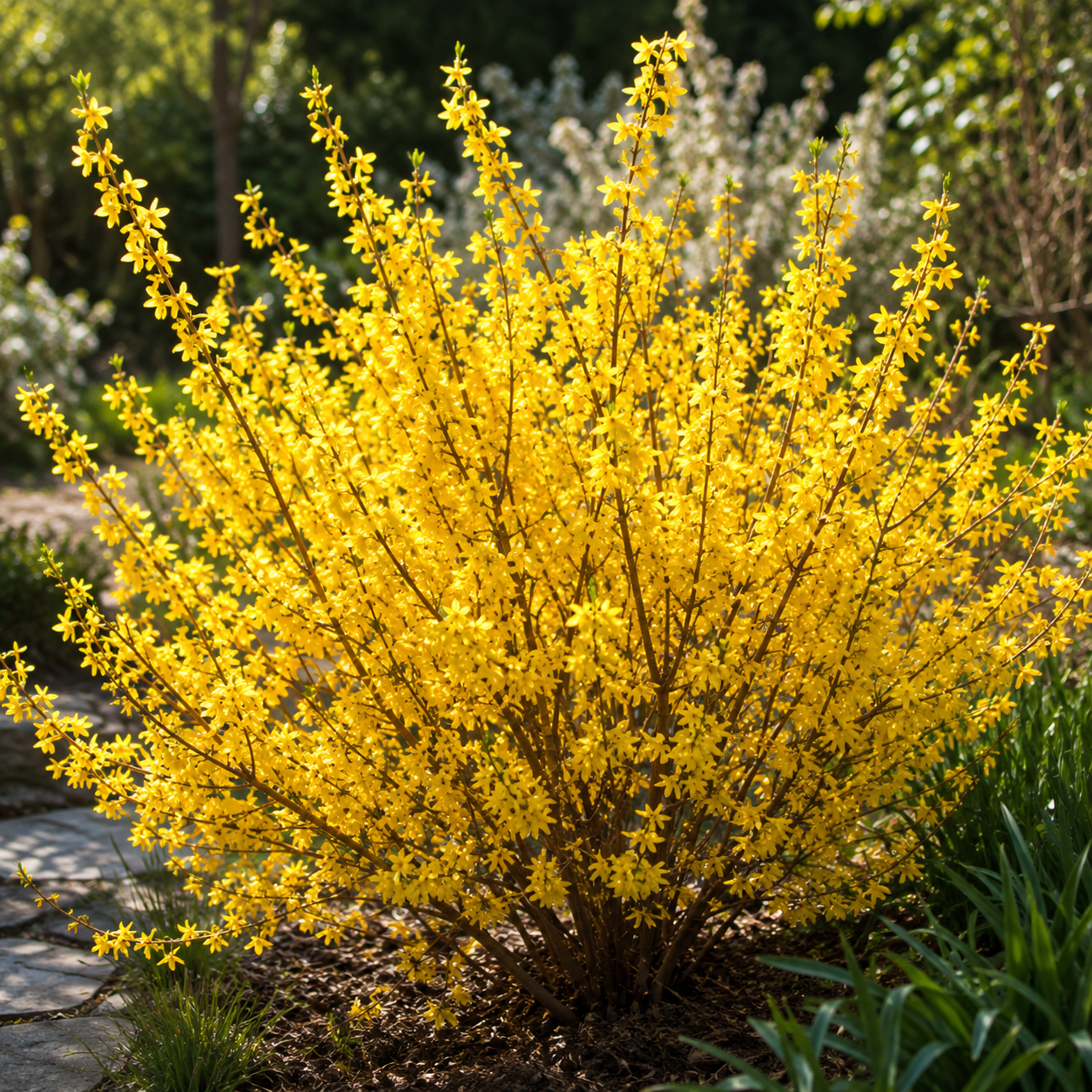 Forsythia 'Marée d'Or'