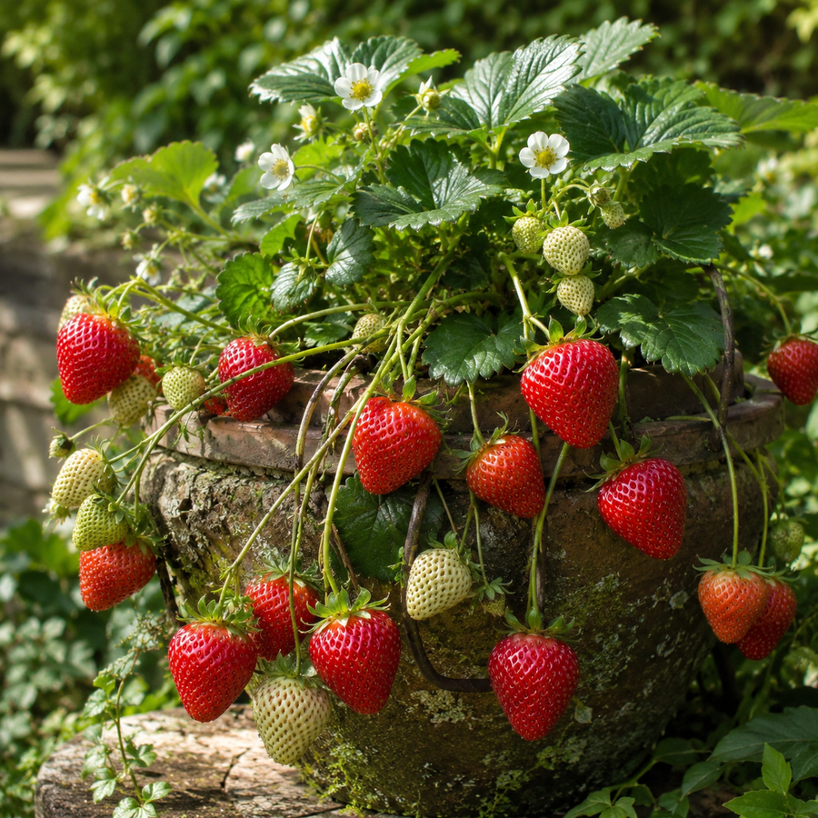 Fragaria × ananassa 'Montana'