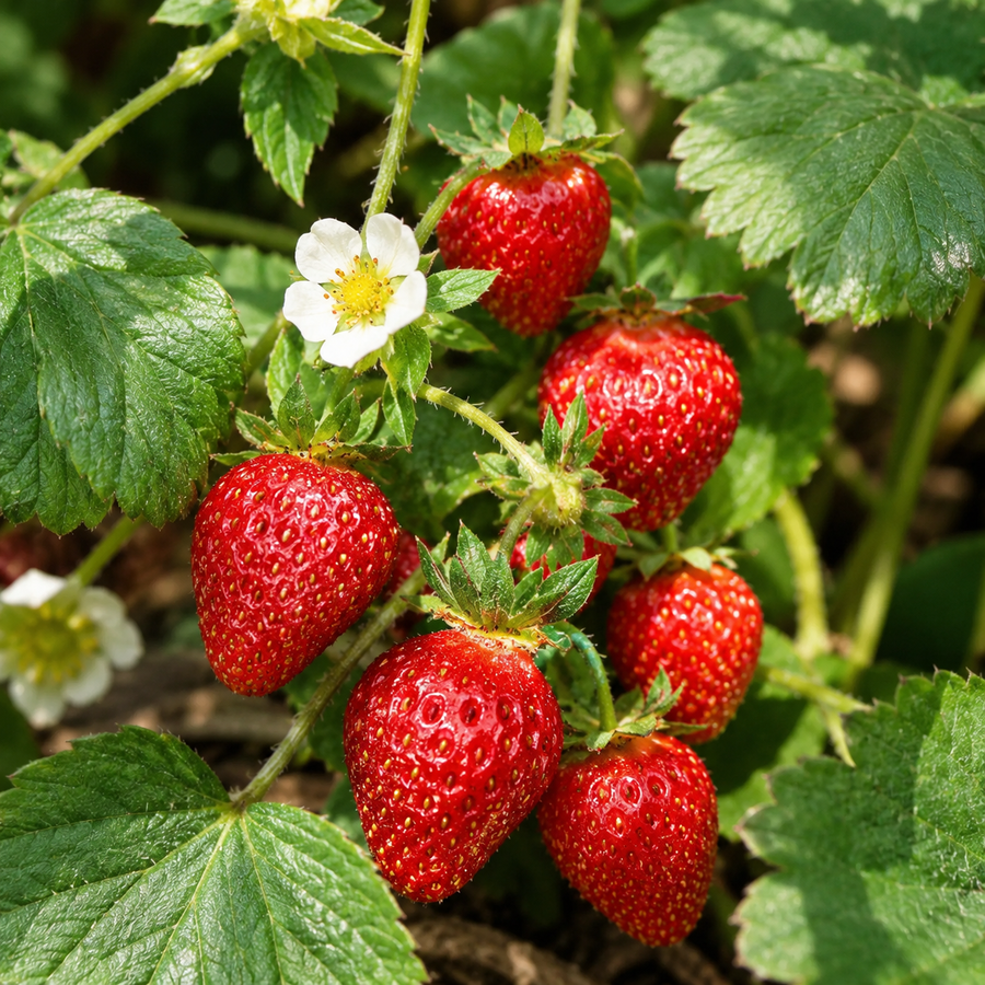 Fragaria × ananassa 'Profruit'