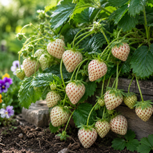 Fragaria × ananassa 'White Carolina'