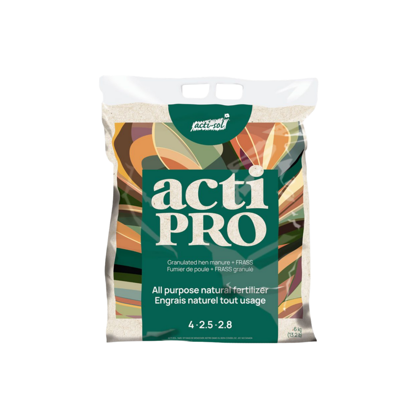 Fumier de poule et Frass ACTIPRO 4-2.5-2.8