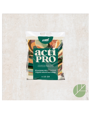 Emballage du produit « Fumier de poule et Frass ACTIPRO 4-2.5-2.8 »