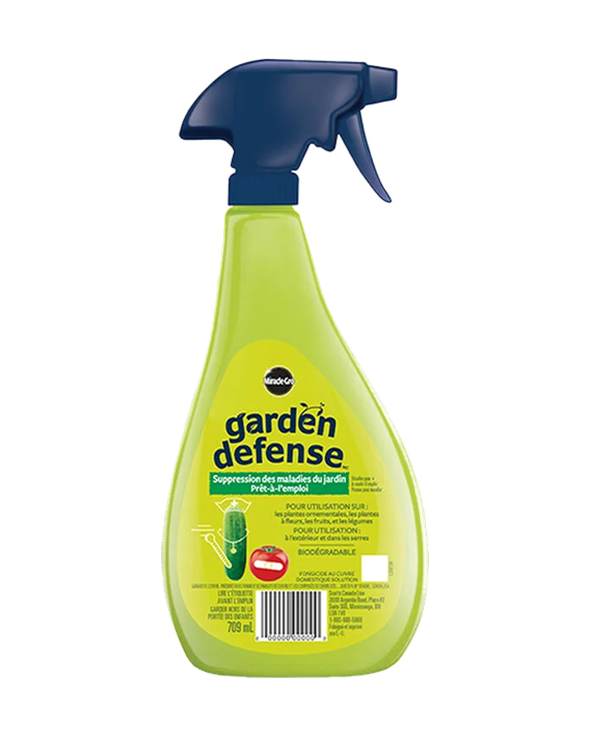 Garden Defense Miracle-Gro® fongicide prêt à l’emploi pour jardin — photo sur fond blanc