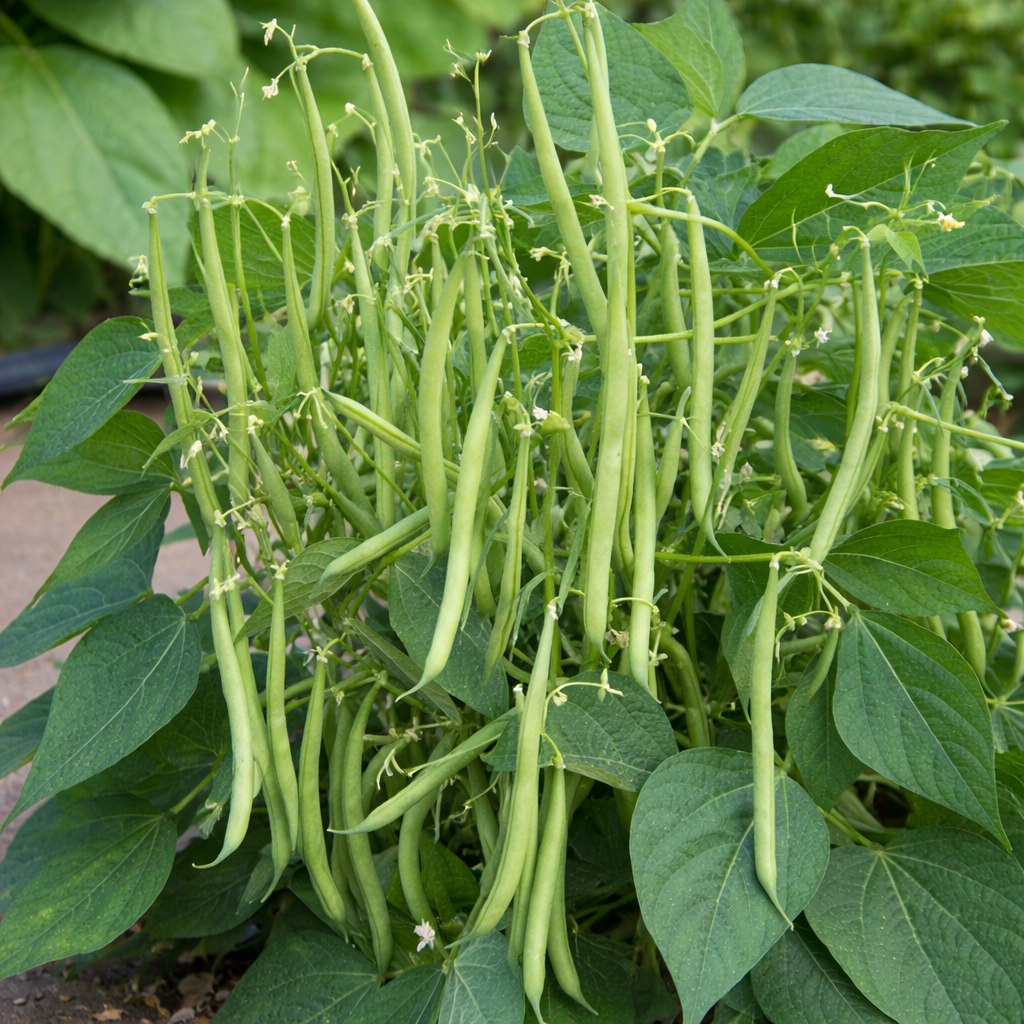 Green Mascot Dwarf Bean