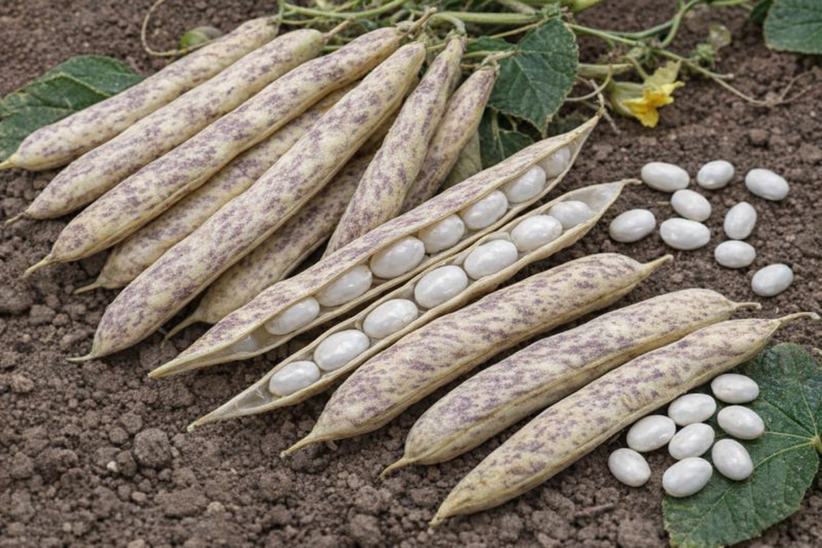 ‘Coco’ pole bean (<em>Phaseolus vulgaris</em>)
