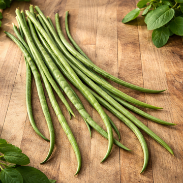 Haricot grimpant vert 'Liana' bio